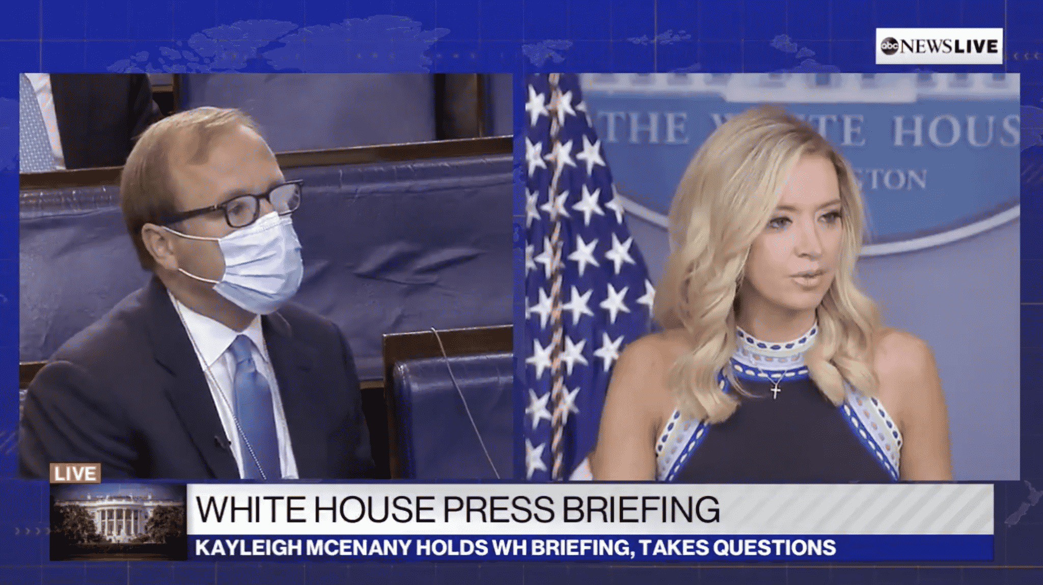 McEnany Vows Trump Will Accept the Results of a ‘Free and Fair Election’