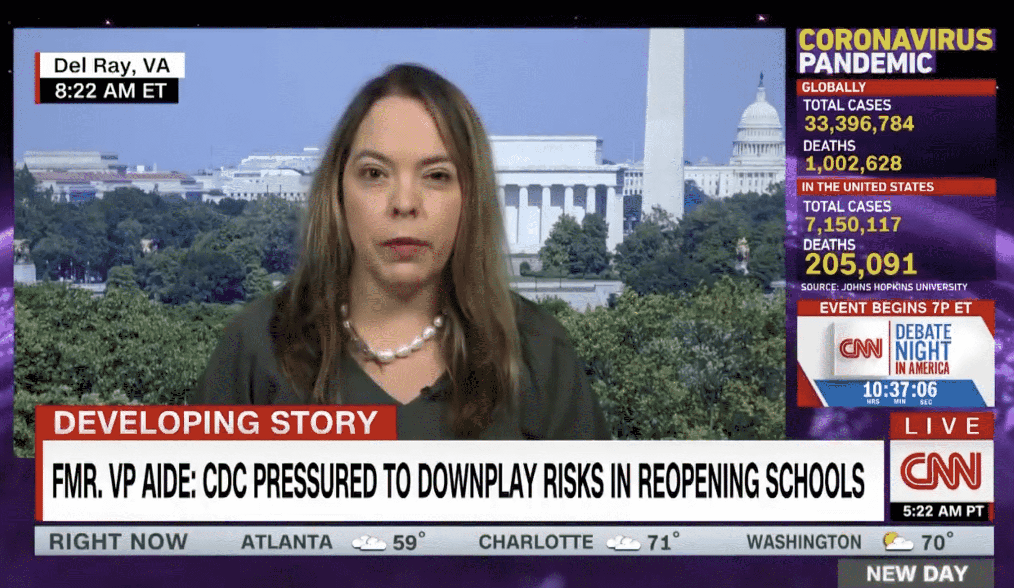 Former Pence Aide: There Are People in the White House Who Don’t Believe the Coronavirus Is ‘Real’
