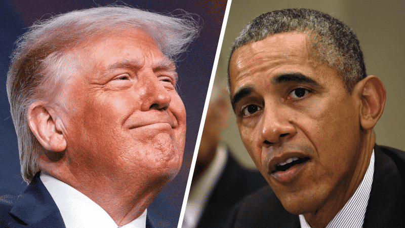 Trump Rallygoers Chant ‘Lock Him up’ at Obama During Nevada Rally