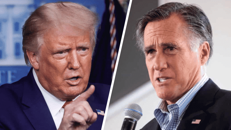 Romney Weighs in After Trump Does Not Commit To a Peaceful Transition of Power