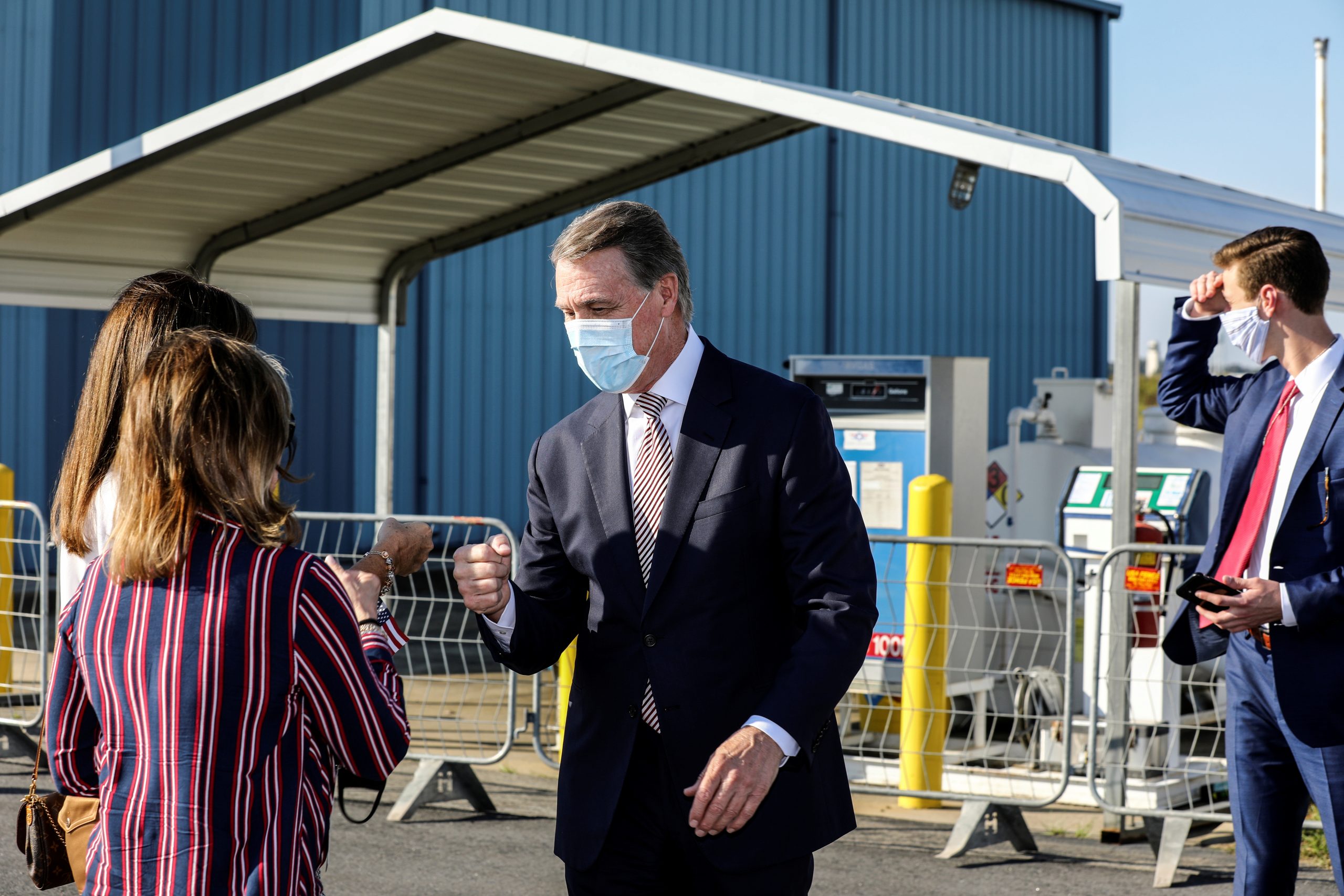 Republican Senator Perdue Mispronounces Kamala Harris’ Name at Trump Rally