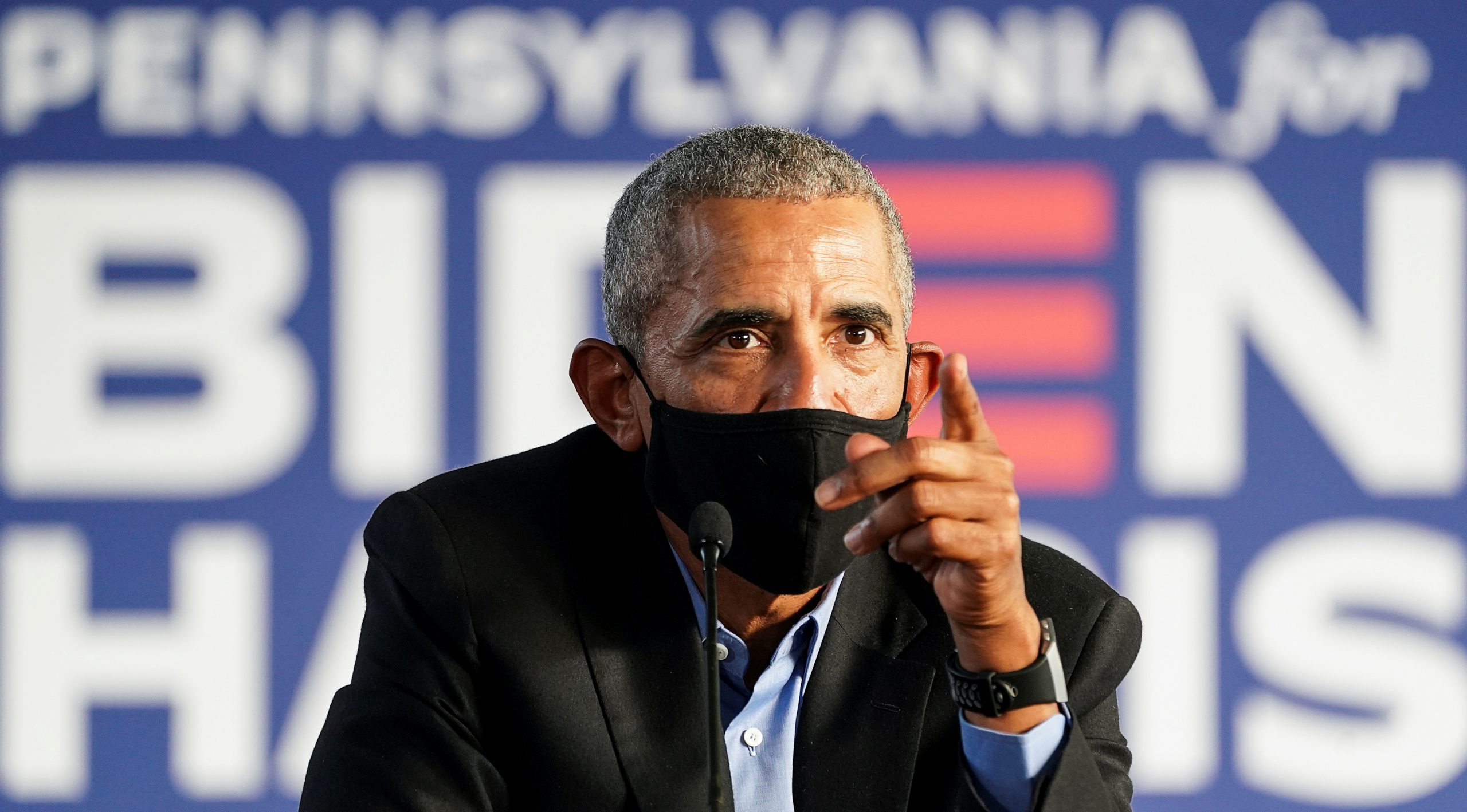 Obama Blasts Trump’s Tweets, Track Record in 2020 Campaign Trail Debut