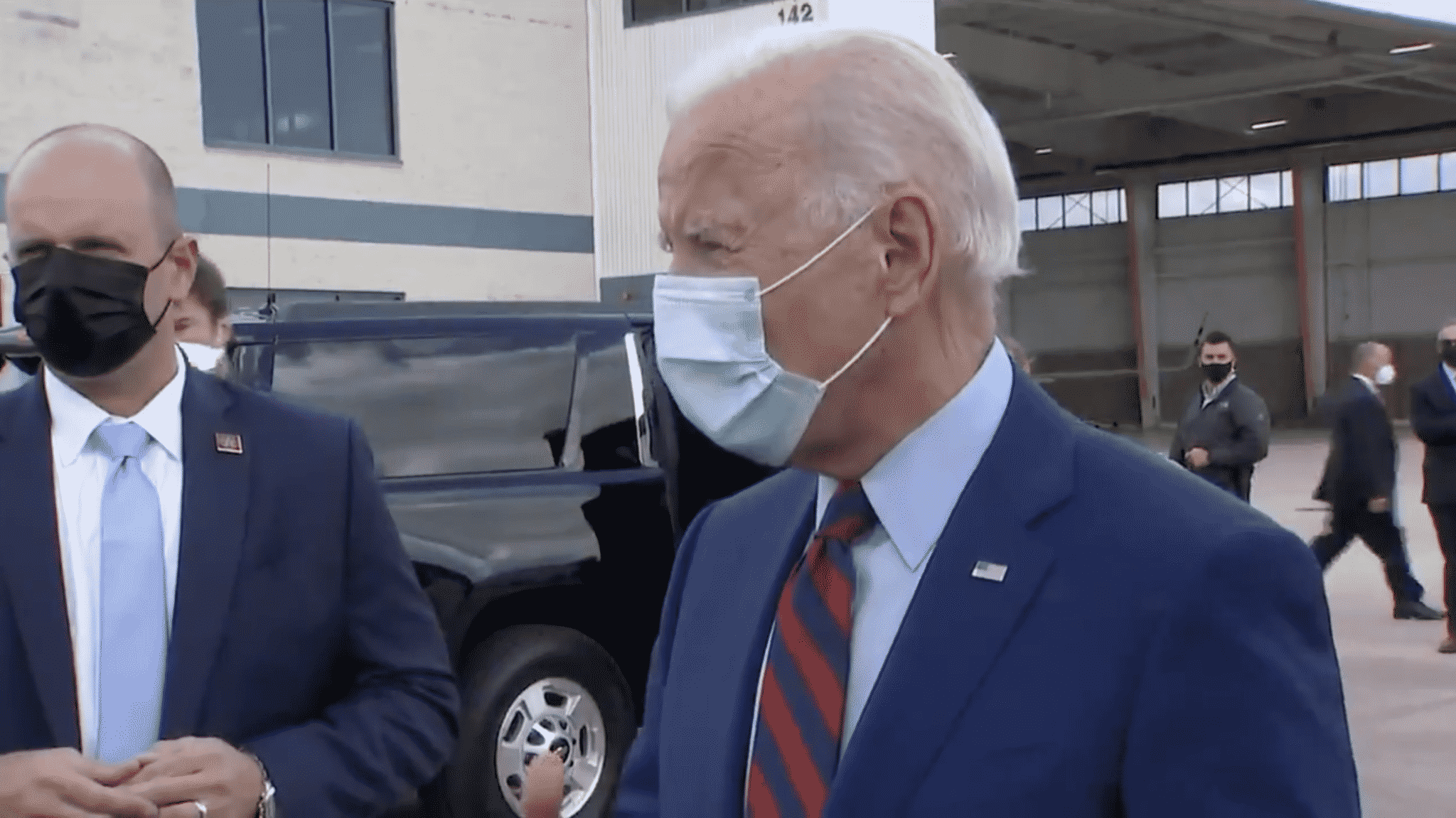 Biden on Safety Protocols for Futures Debates: ‘Listen To the Science’