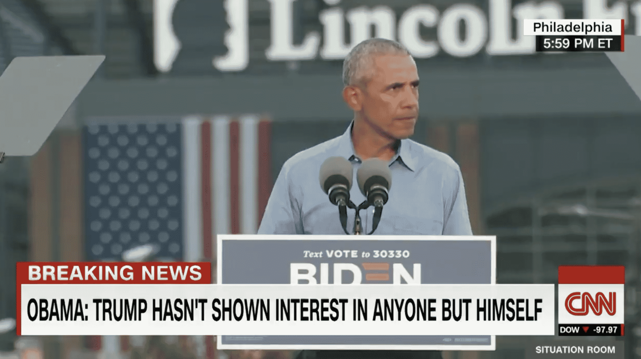 Obama Criticizes Trump for Treating the Presidency ‘Like a Reality Show’