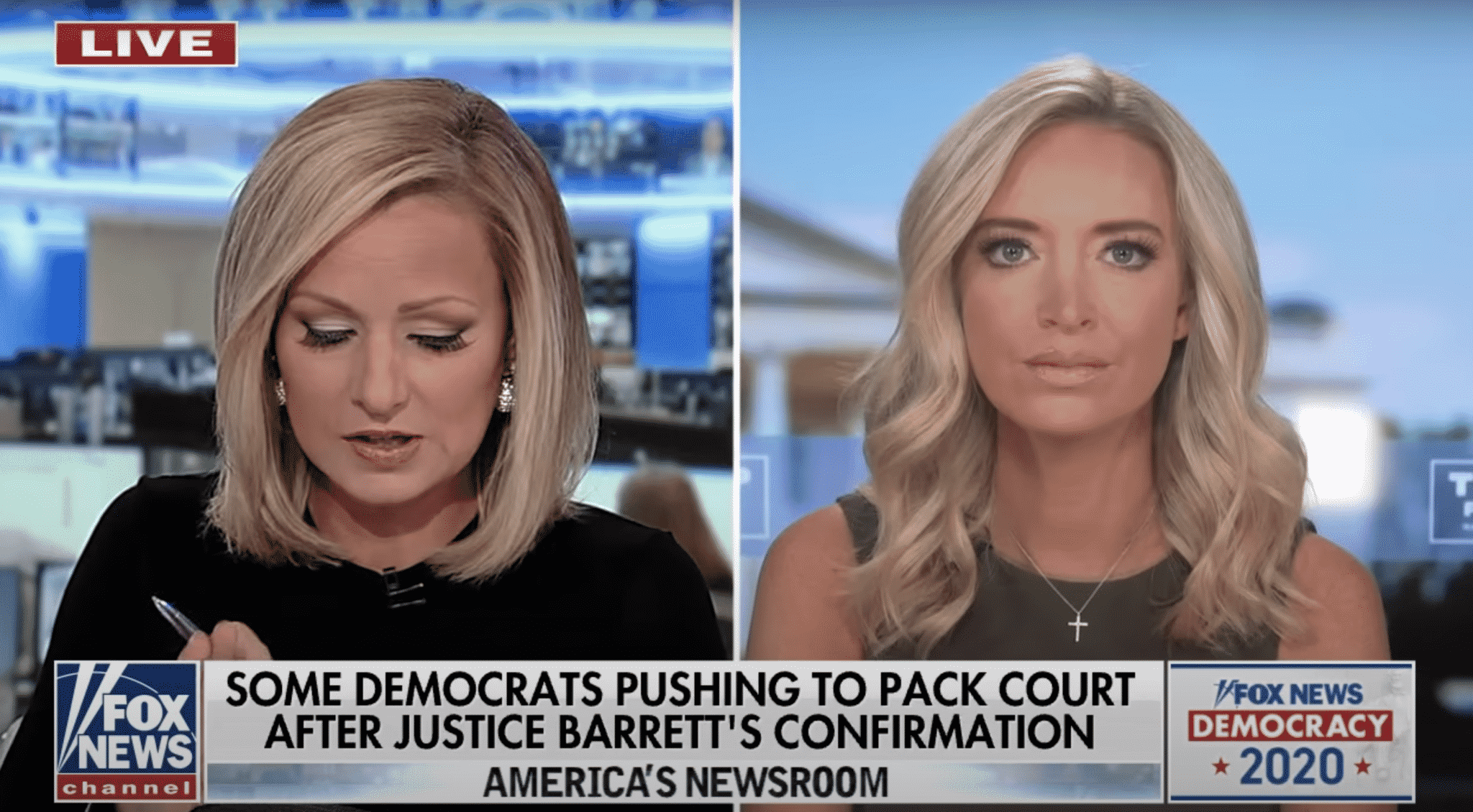 McEnany Rails Against Dem ‘Squad’ for Calls to Pack the Supreme Court