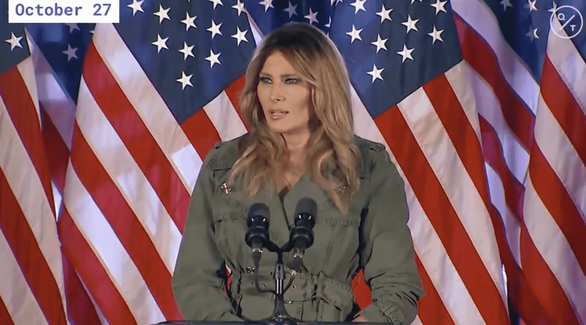 Melania Trump Argues Biden’s ‘Socialist Agenda’ Will ‘Destroy America’