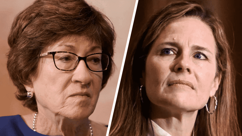 Sen. Susan Collins To Vote Against Barrett Confirmation To the Supreme Court