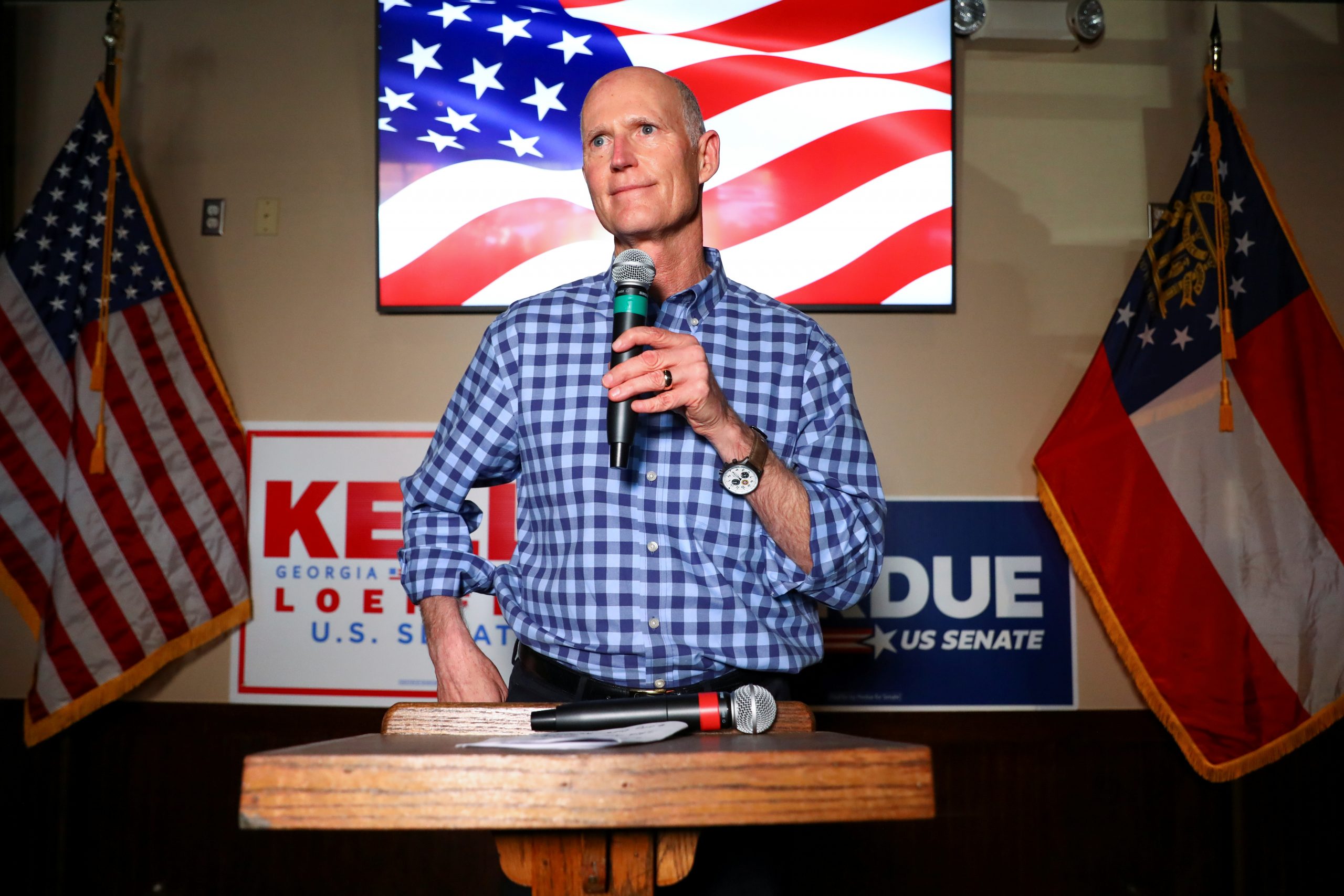 Sen. Rick Scott 6th US Congress Member This Week With Positive Coronavirus Test