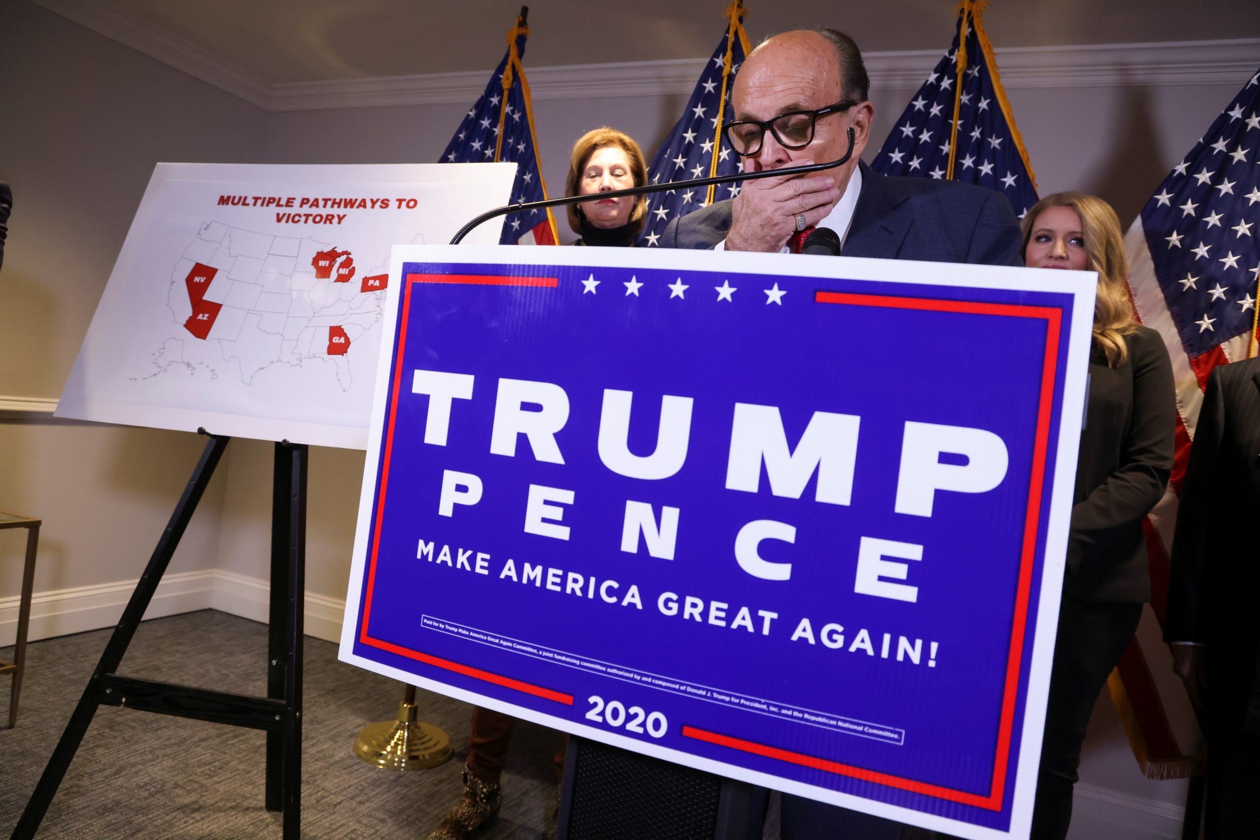Trump Campaign Parts Ways With Powell After Vote-Switching Claim