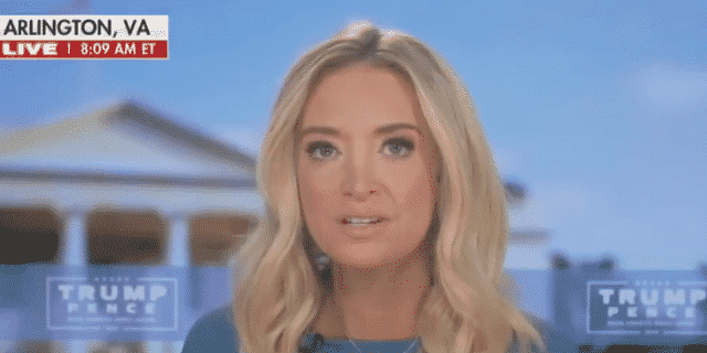 Kayleigh McEnany Refers ‘Fox & Friends’ Question Back To the White House