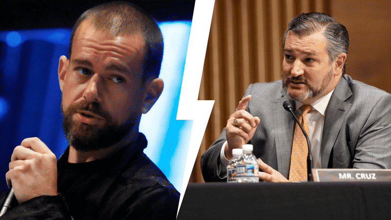 Ted Cruz Presses Twitter CEO Jack Dorsey About Warnings on Voter Fraud Tweets
