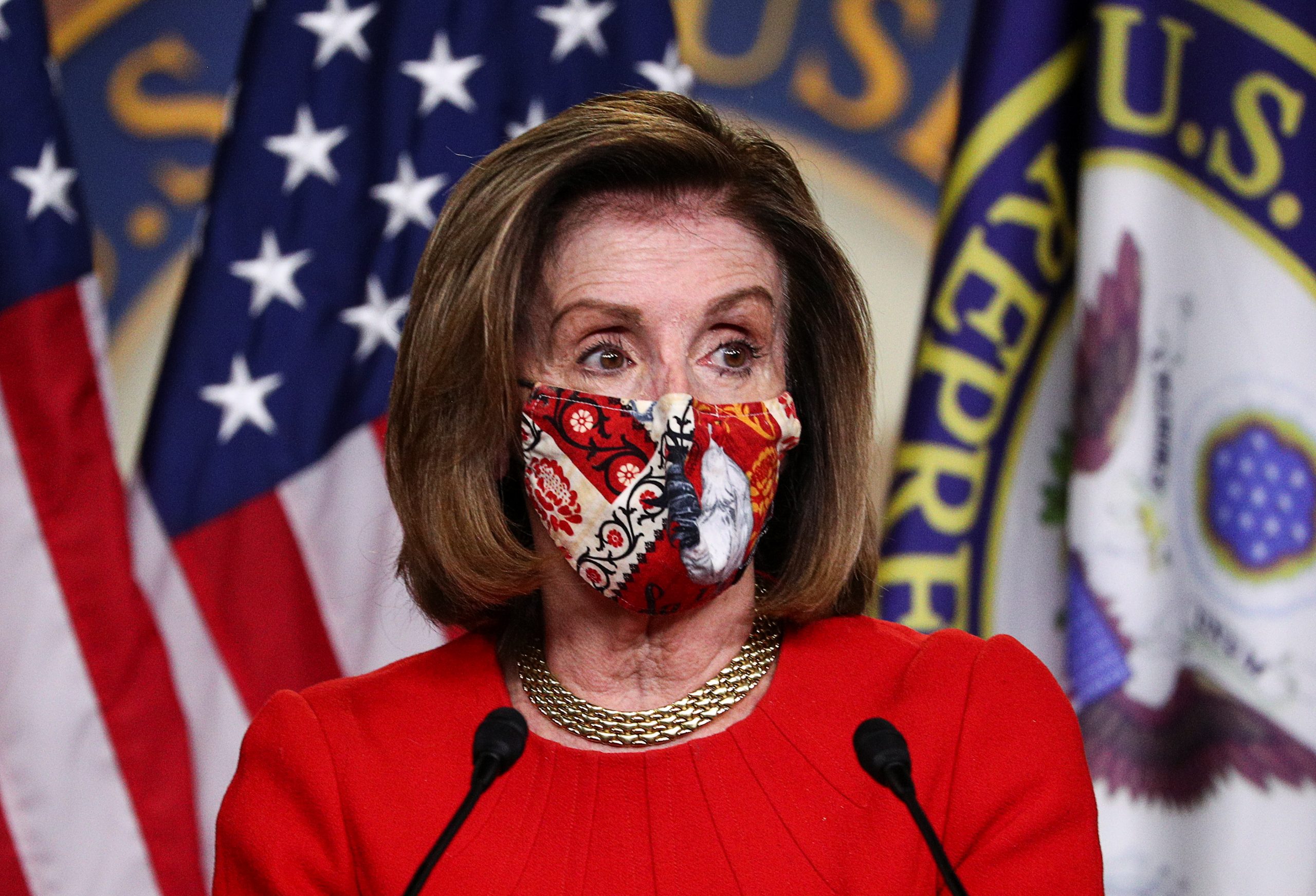 Pelosi Cites Momentum on Coronavirus Relief Bill Talks