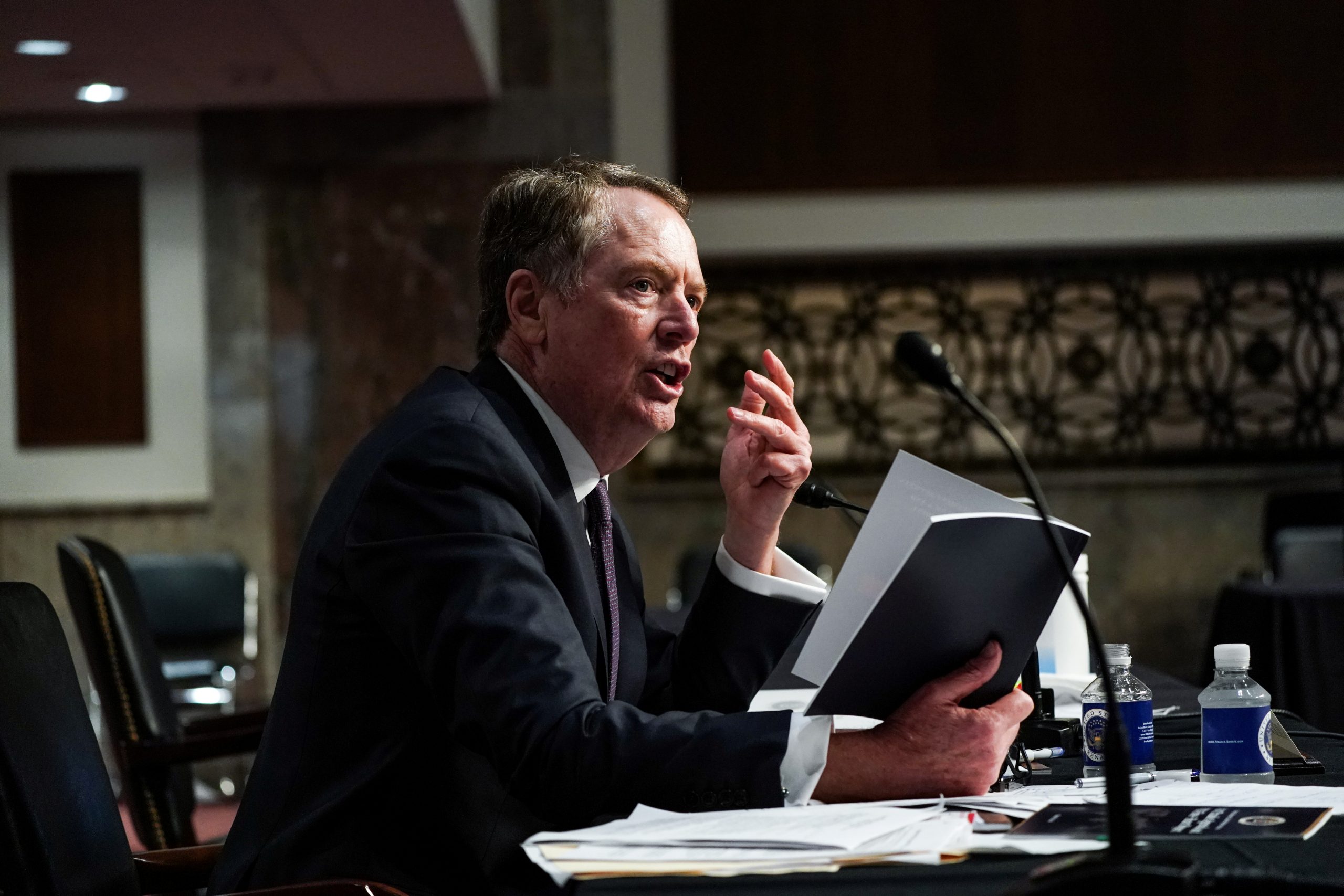 Exclusive-US Trade Czar Lighthizer’s Advice for Biden on China: ‘Hold Their Feet To the Fire’