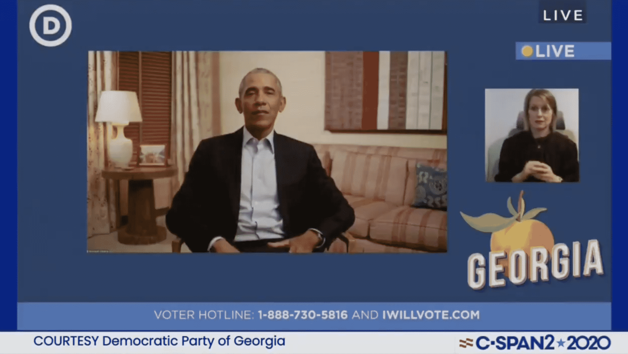 Obama Warns Georgia Voters if Republicans Control the Senate They ‘Can Block Just About Anything’