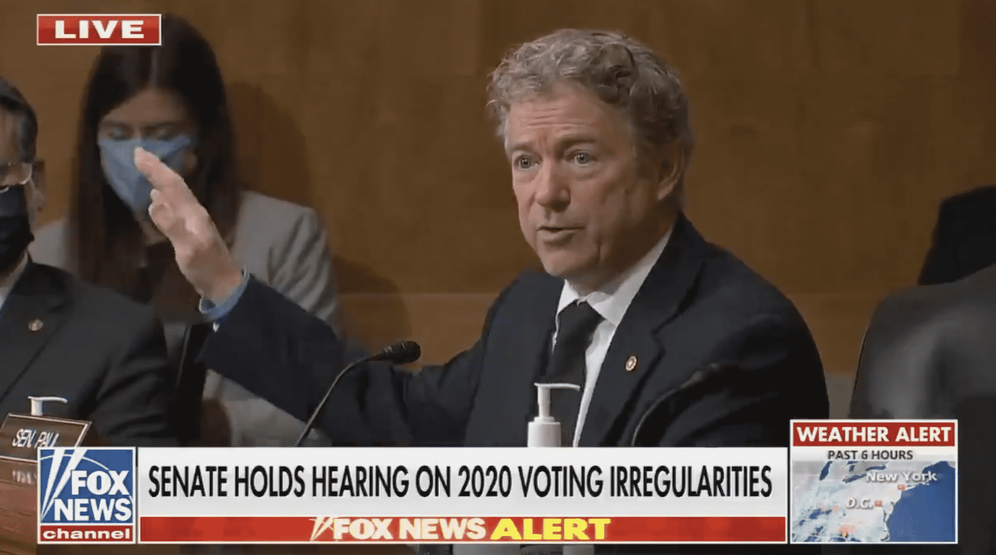 Rand Paul Argues the Election ‘in Many Ways Was Stolen’