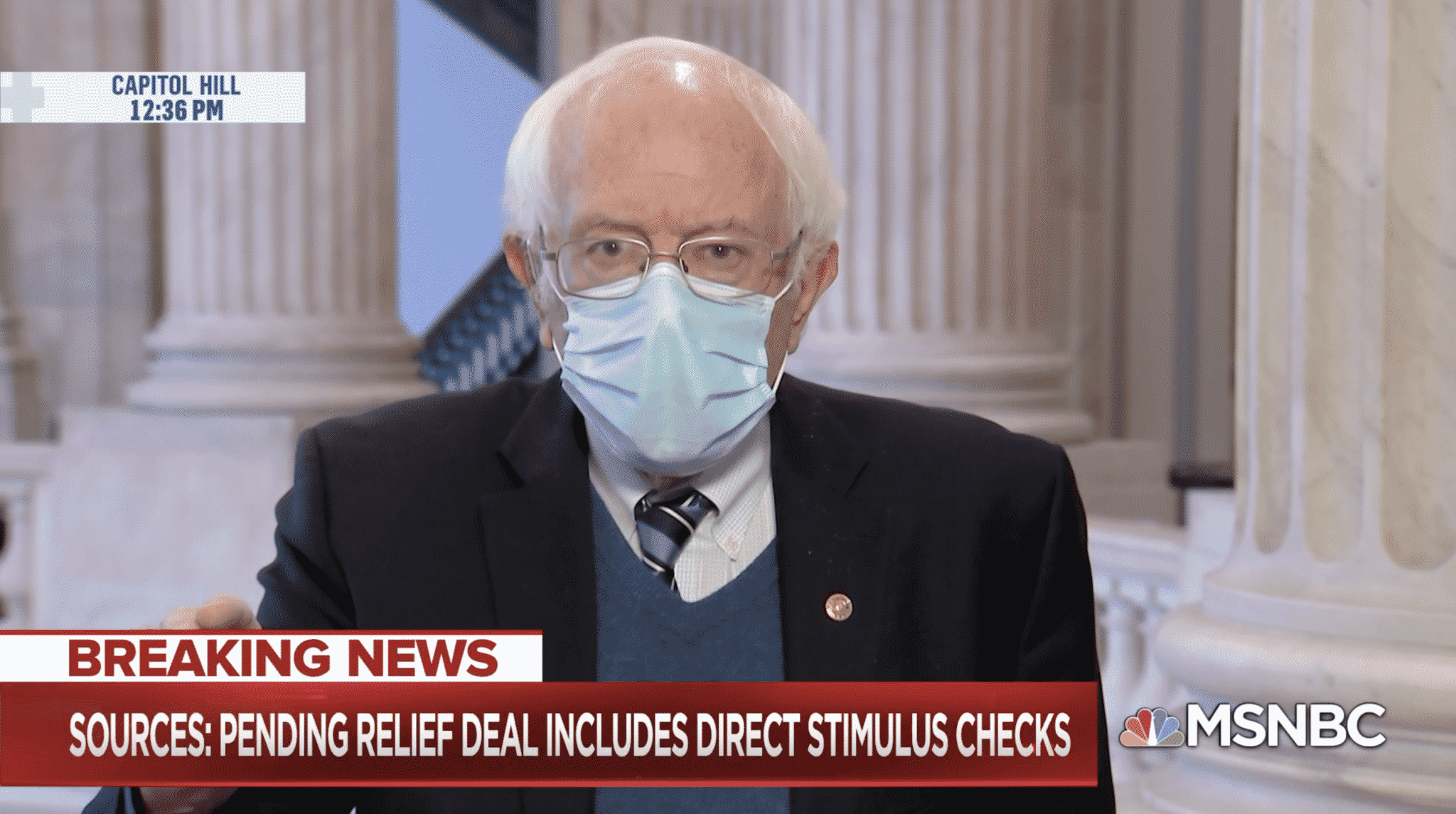 Sanders Claims Reported $900 Billion COVID Relief Bill Is ‘Much Smaller’ Than ‘What the Country Needs’