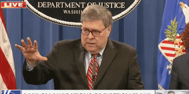 Barr Says He Will Not Name a Special Counsel on Election Fraud, Hunter Biden