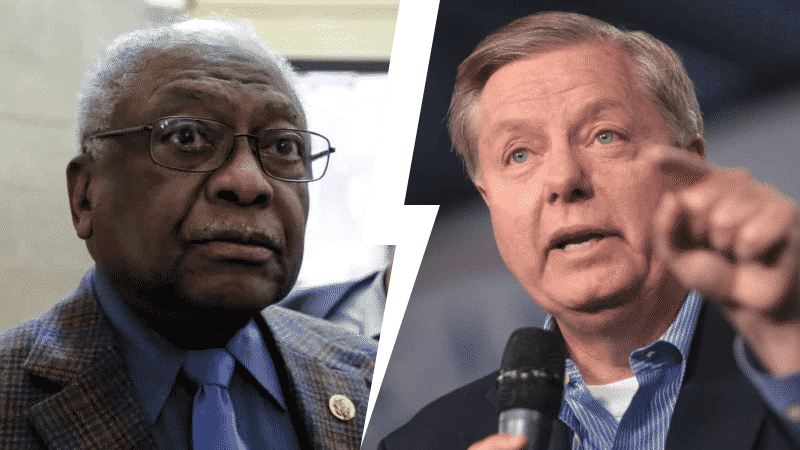 ‘Get a Grip’: Clyburn Blasts Graham for Suggesting a ‘Civil War’ Is ‘Brewing’ in Georgia