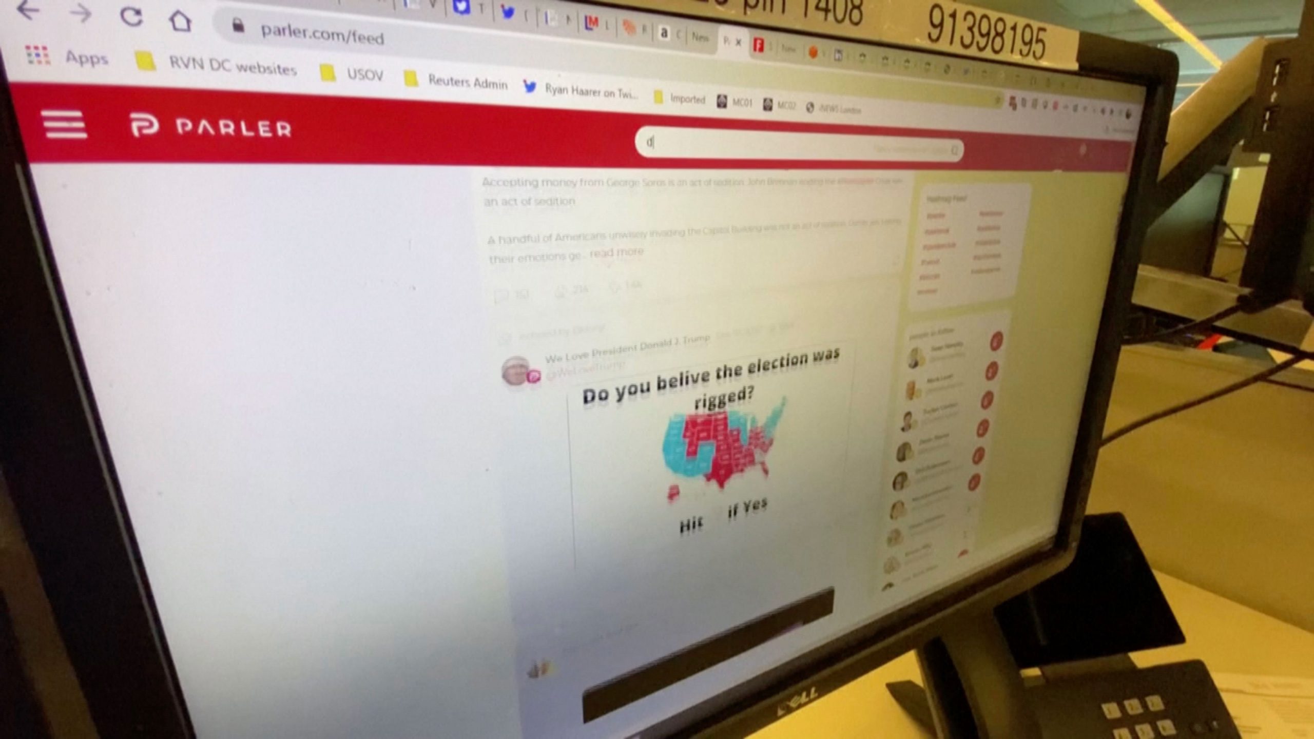 Exclusive: Parler CEO Says Social Media App, Favored by Trump Supporters, May Not Return