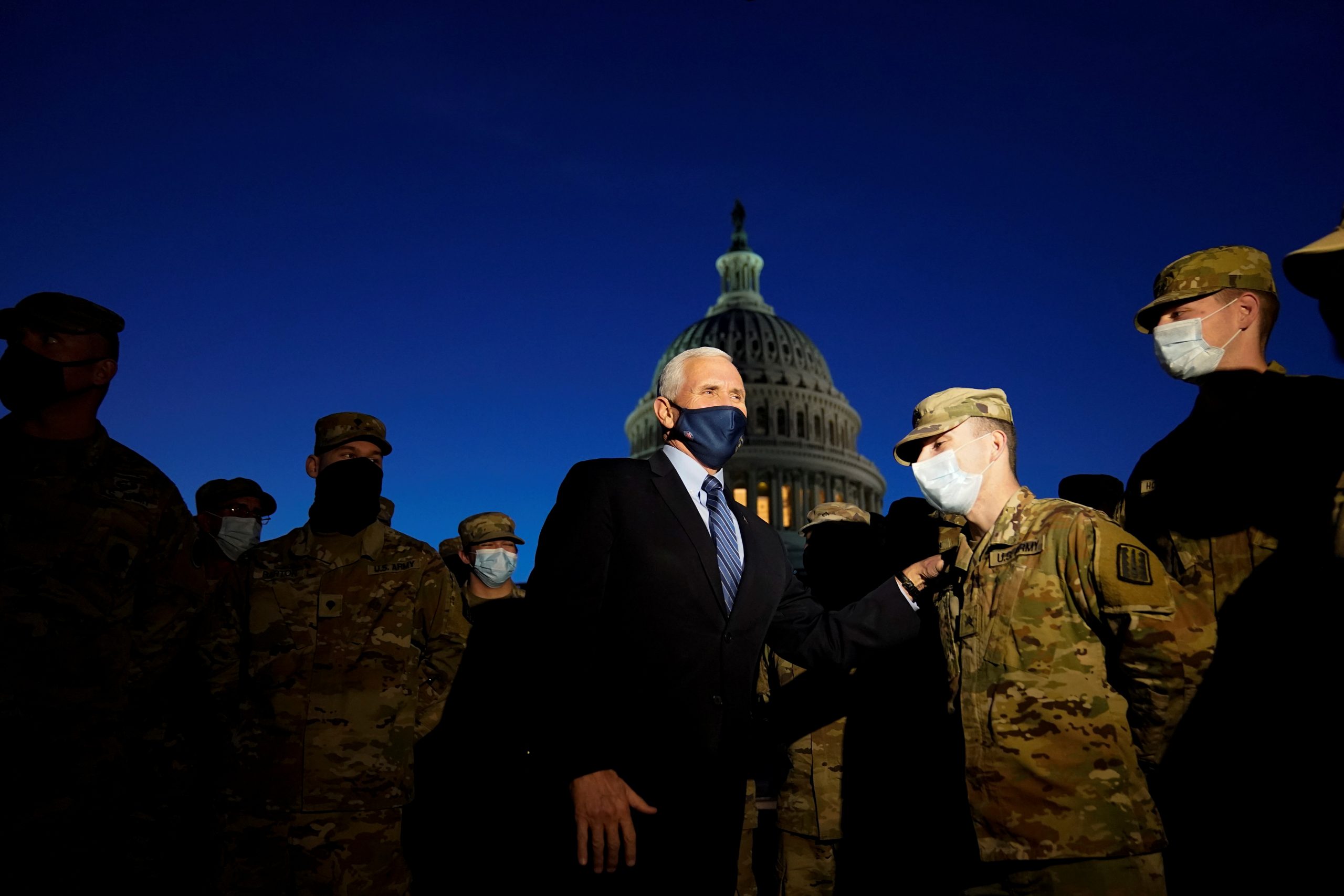 Pence Vows To Honor US History, Ensure Safe Inauguration of New President