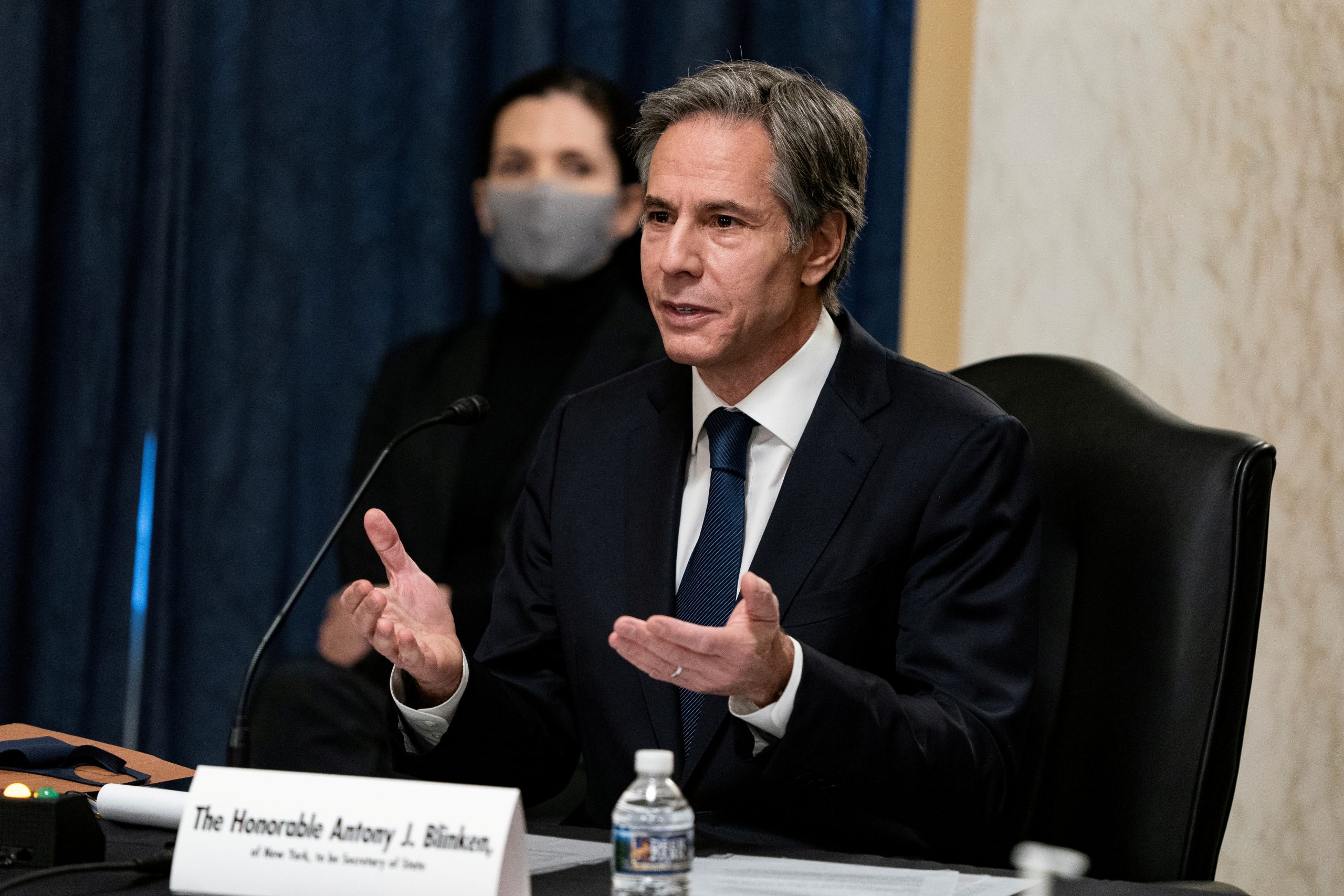 Senate Confirmation of Biden’s Pick for Top Diplomat May Come Next Week
