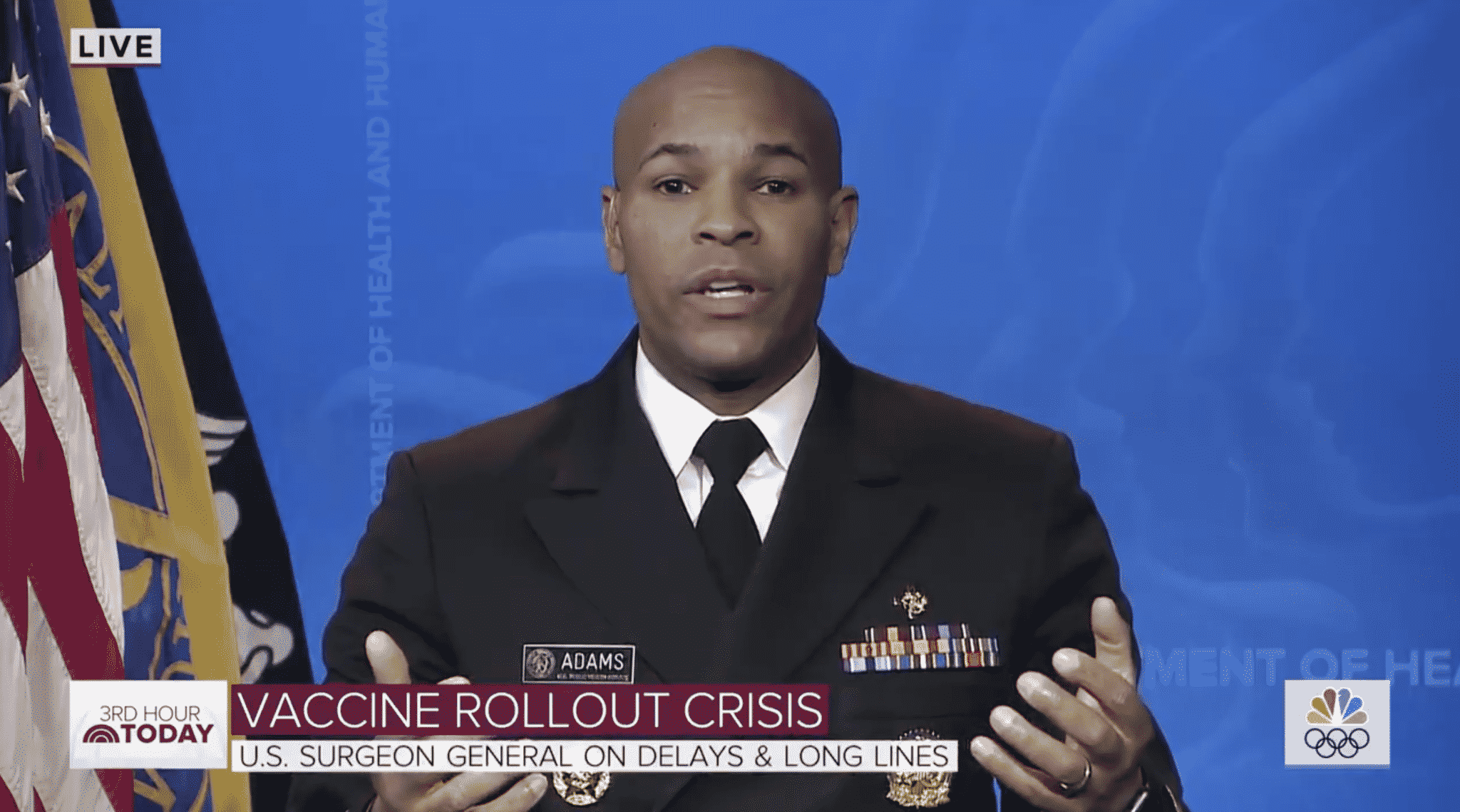 Surgeon General Urges States To ‘Move Quickly To Other Priority Groups’ for COVID Vaccinations