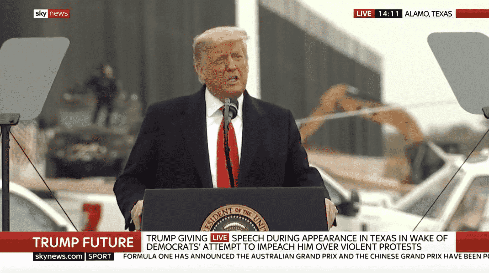 Trump Says the 25th Amendment Poses ‘Zero Risk To Me’