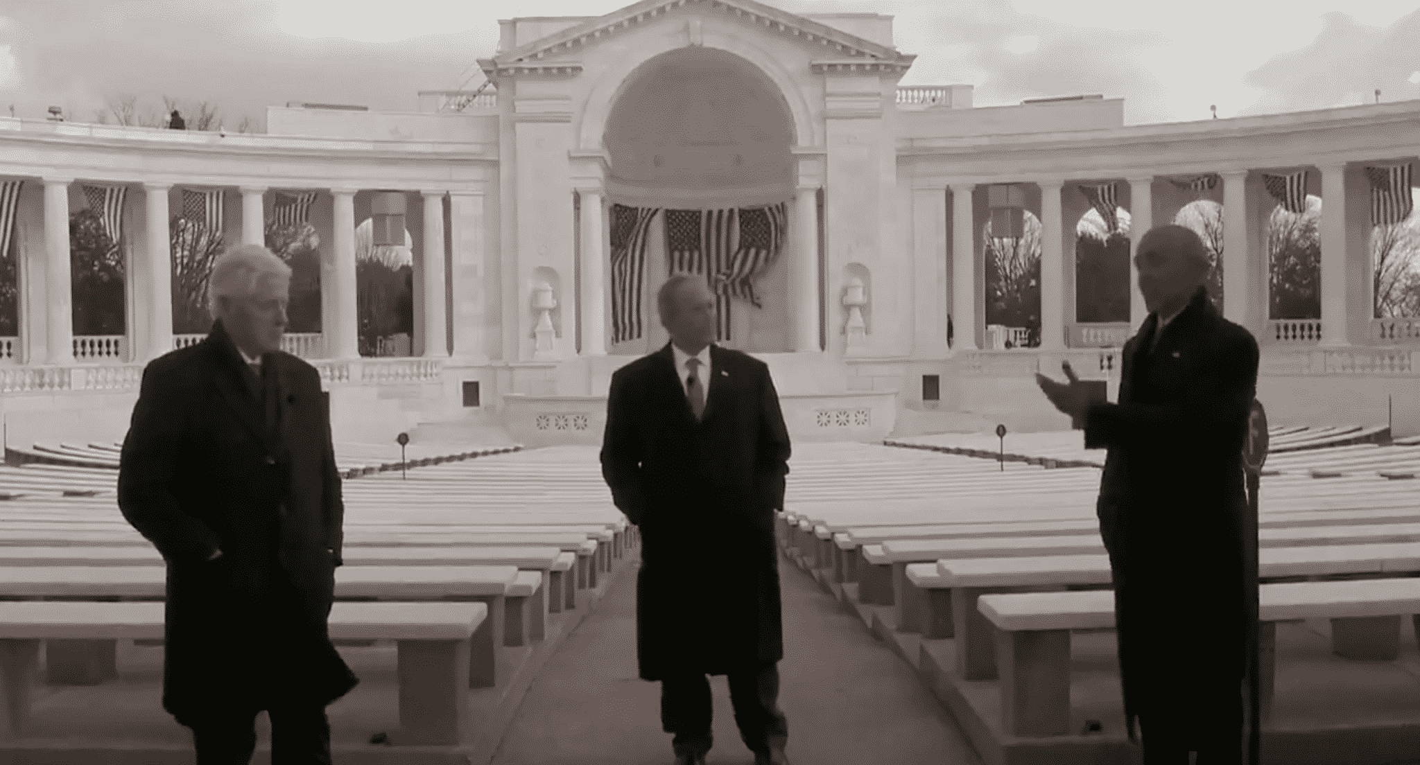 Obama, Bush, and Clinton Urge Americans To Work Together
