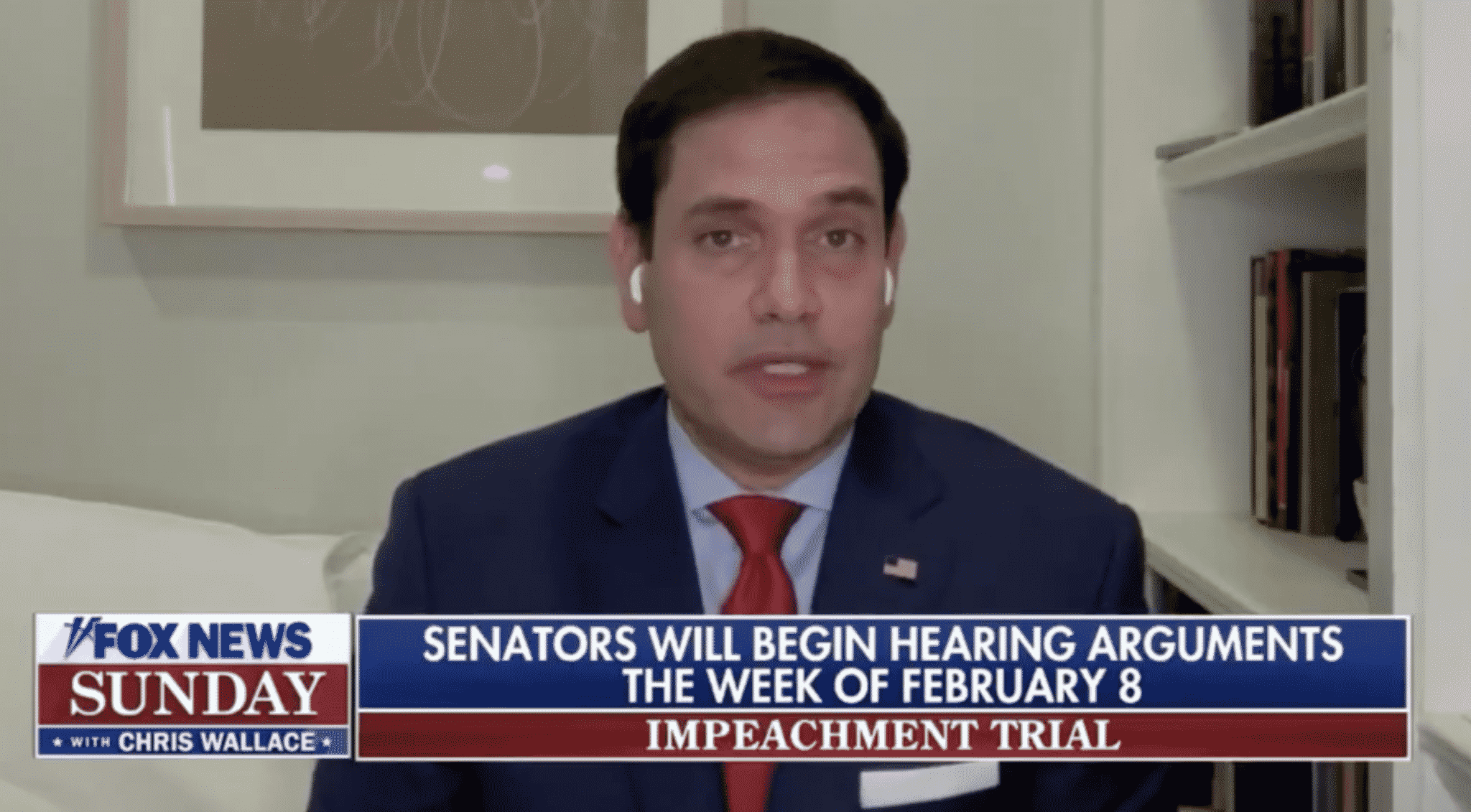 Rubio Argues Trump’s Impeachment Trial Is Going to Be ‘Bad for the Country’
