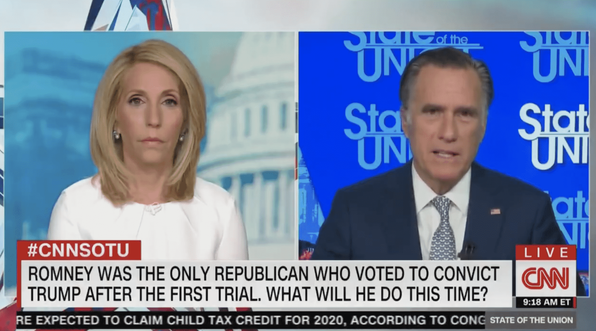 Romney: ‘It’s Pretty Clear’ Trump’s Senate Impeachment Trial Is Constitutional