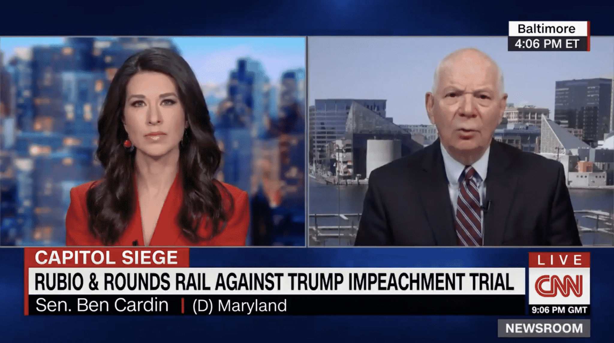 Dem Senator Defends Impeachment Trial of Trump: ‘This Is Our Constitutional Responsibility’