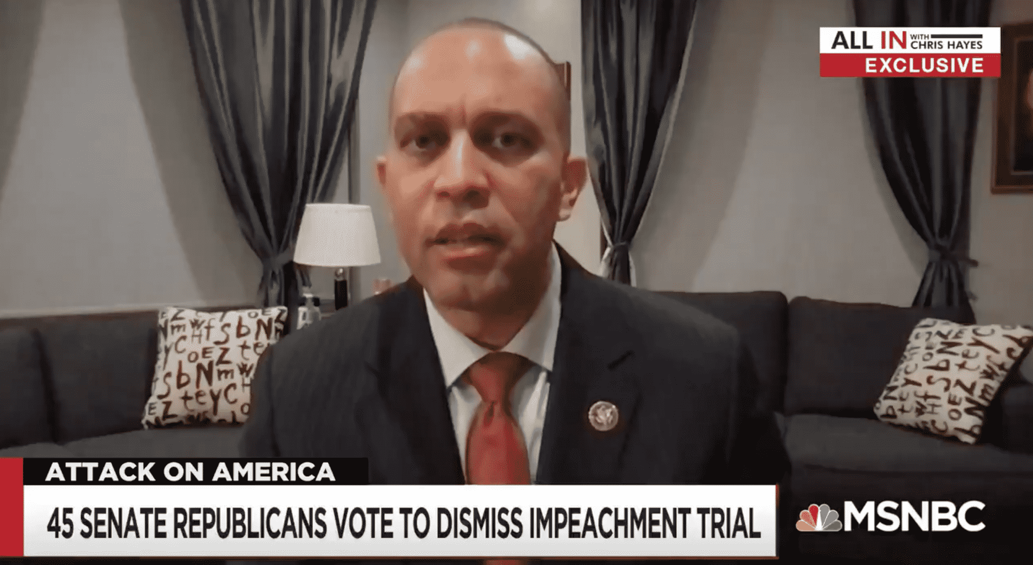 Rep. Hakeem Jeffries Rips Nikki Haley for Encouraging Congress To ‘Move on’ From Trump