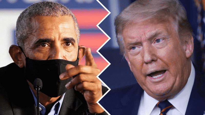 Obama Points To Trump as Person To Blame for US Capitol Violence