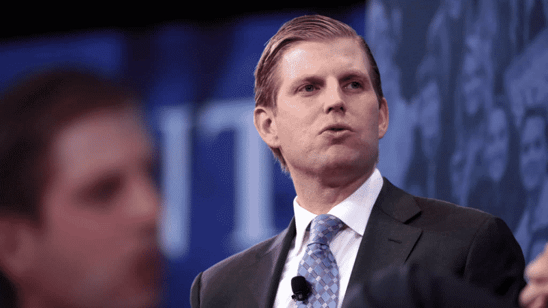 Eric Trump Blasts Businesses Cutting Ties With the Trump Organization After Capitol Riot