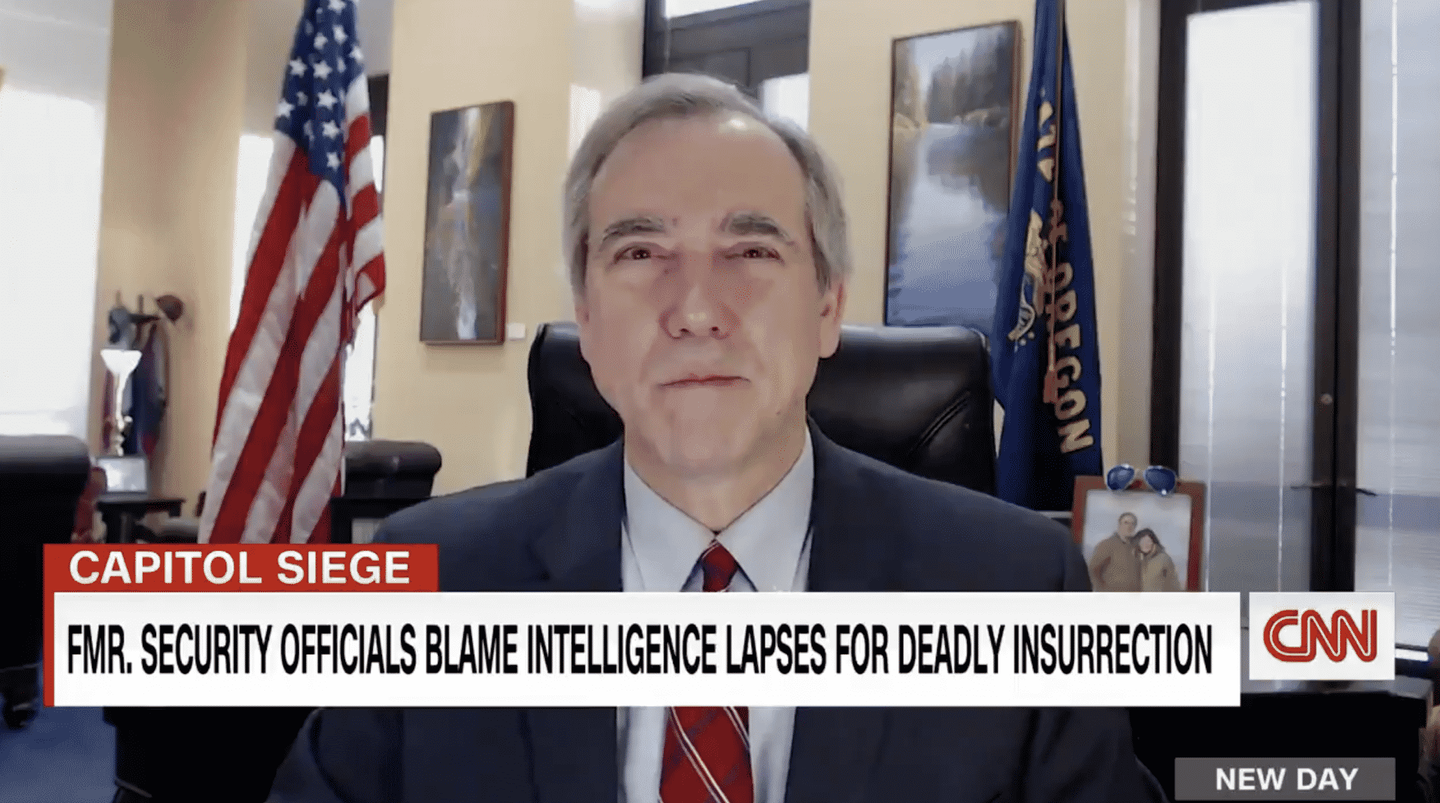 Merkley Reacts To Top Security Officials Placing Blame on Intel Failure Ahead of Capitol Riot