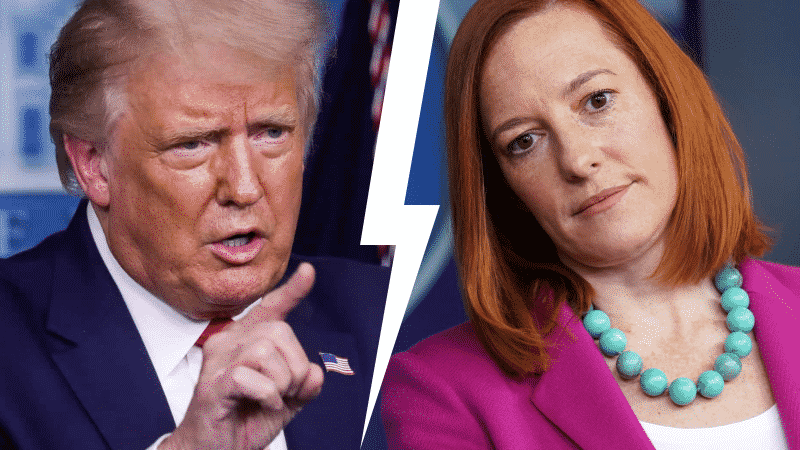 WH Press Secretary Psaki on Trump’s Twitter Ban: ‘I Can’t Say We Miss Him’