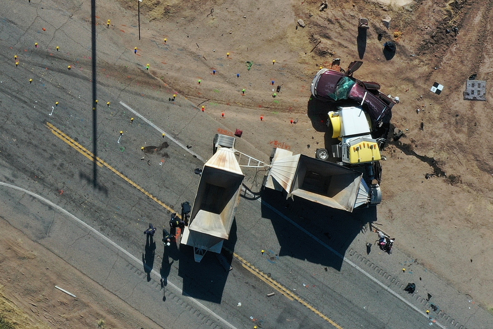 California Crash Victims Suspected of Being Smuggled Across US-Mexico Border