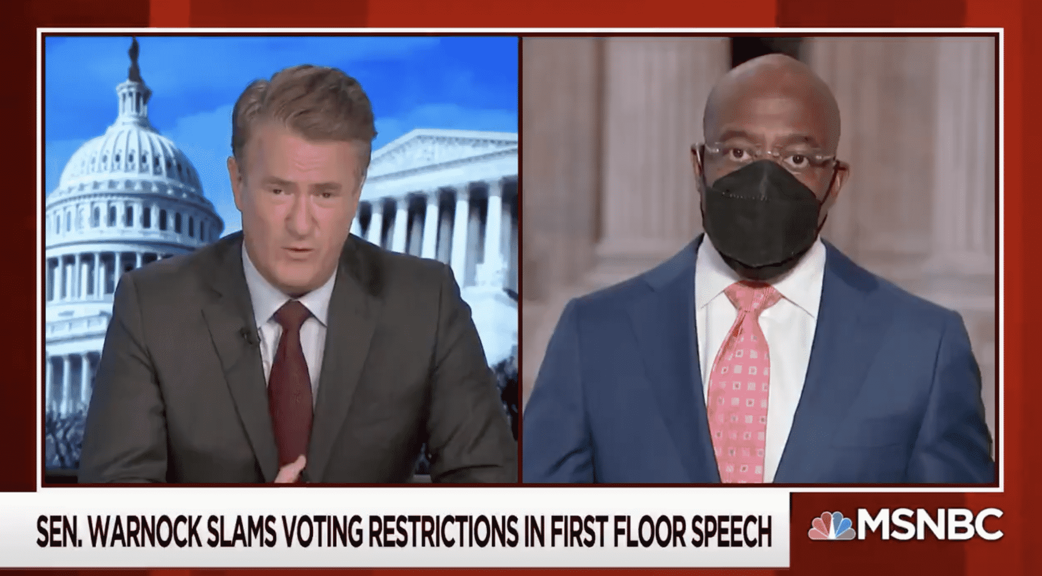 Warnock Calls It ‘Almost Impossible To Overstate’ the Need To Pass Voting Rights Legislation