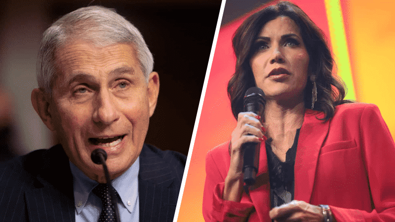 Fauci Reacts To Gov. Noem’s Criticism of Him During CPAC Speech