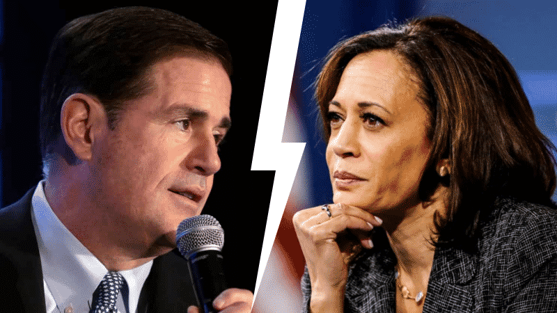 AZ Gov. Ducey Slams Biden for Choosing Harris To Handle Border Crisis: She ‘Doesn’t Care’