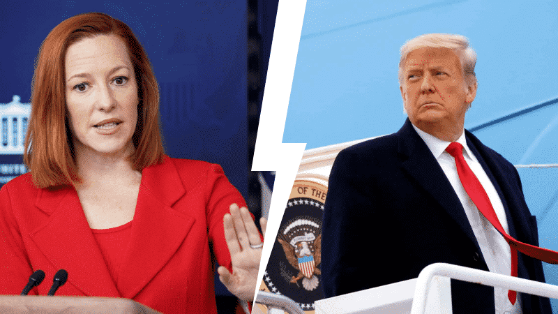 Psaki Swats Down Any ‘Advice’ From Trump on Immigration Policy