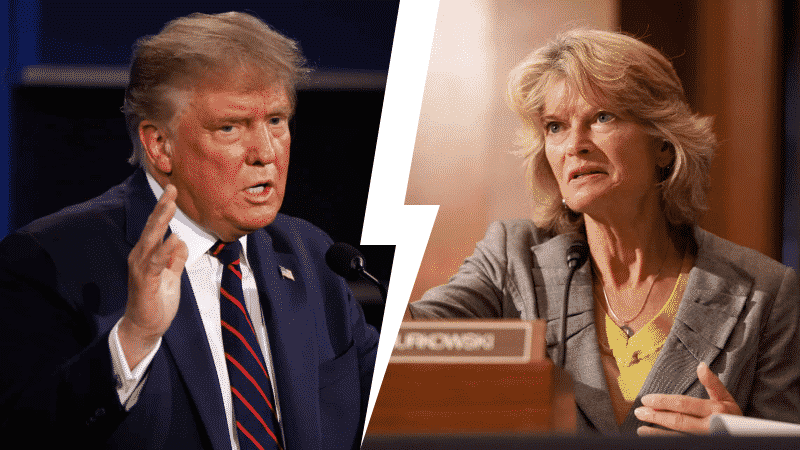 Trump Points To Where He Will Be Campaigning While Taking Swing at Murkowski