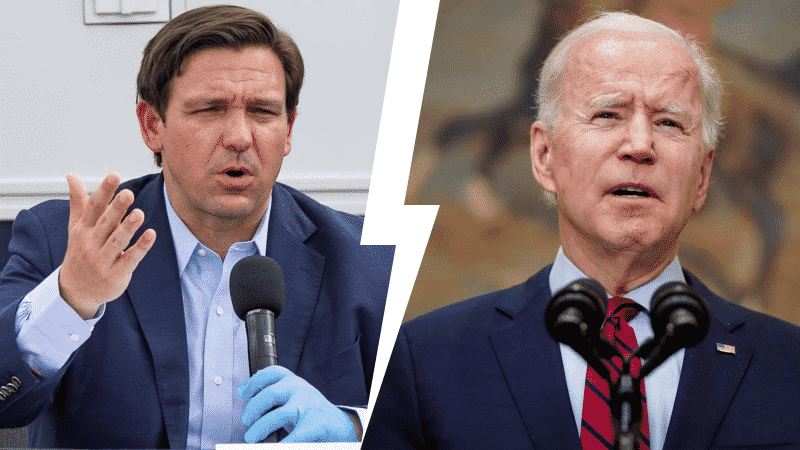 ‘Insane’: DeSantis Swats Down Biden’s Suggestion To Potentially Reinstate COVID Restrictions