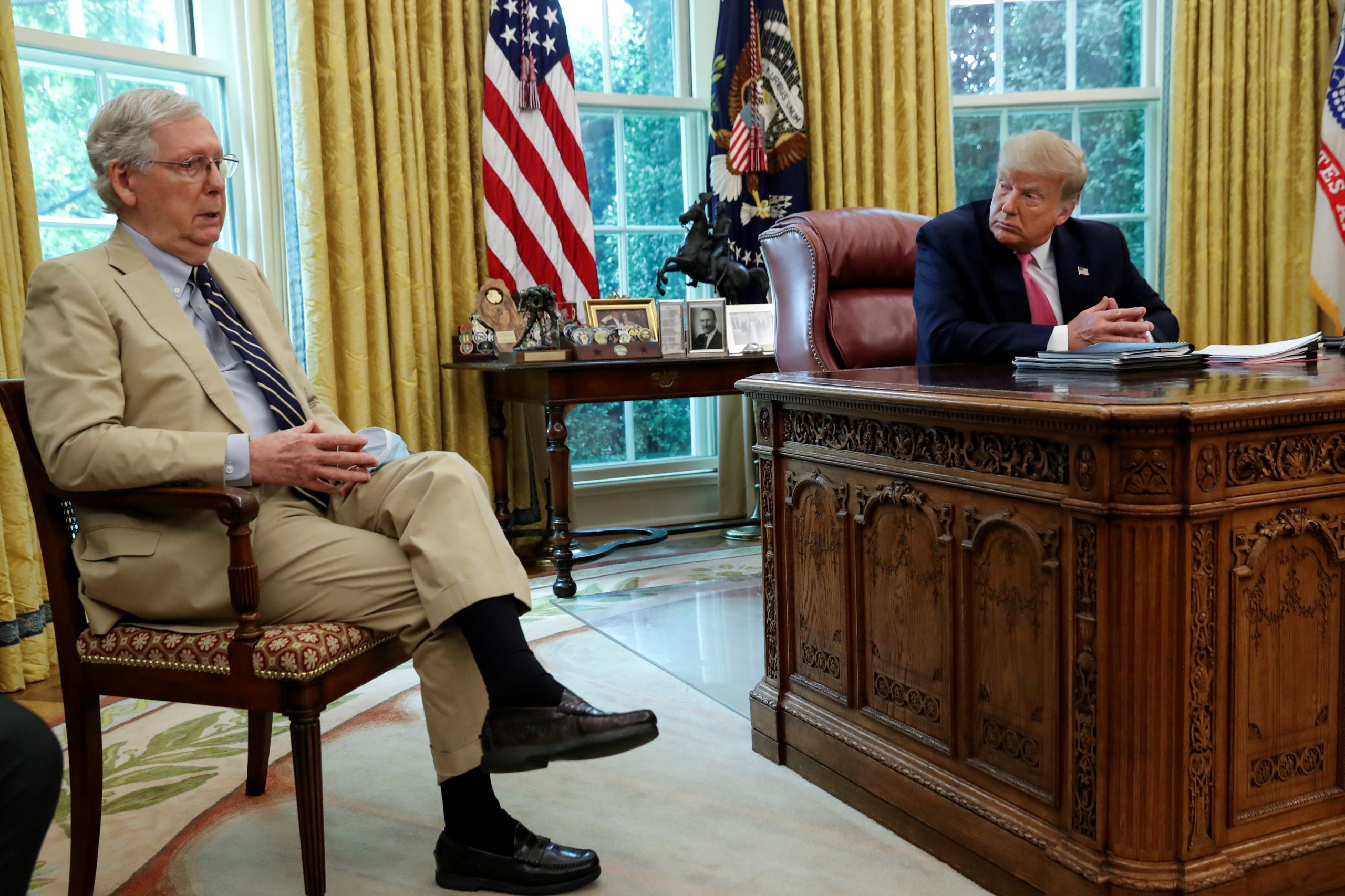 Trump Lashes Out at McConnell Again, Saying Republicans Need New Leadership