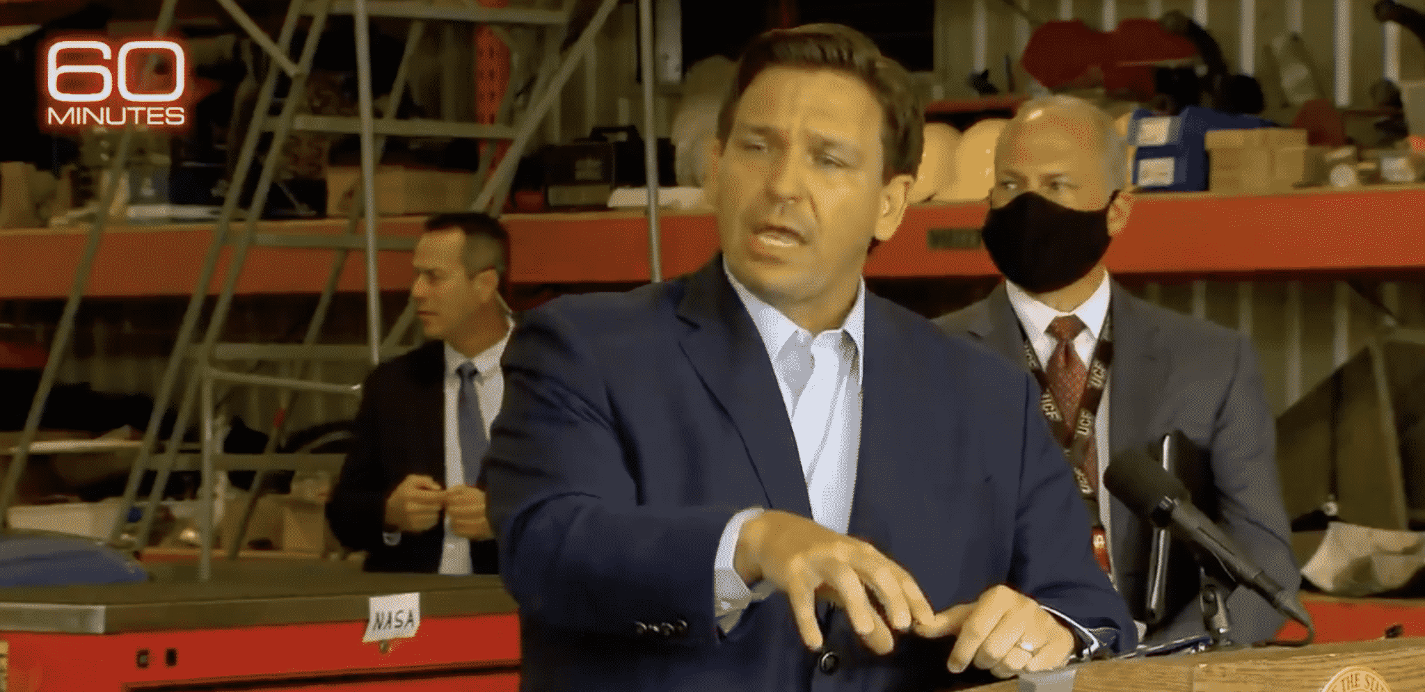 DeSantis Shoots Down Claim Made by ’60 Minutes’ About Vaccine Rollout