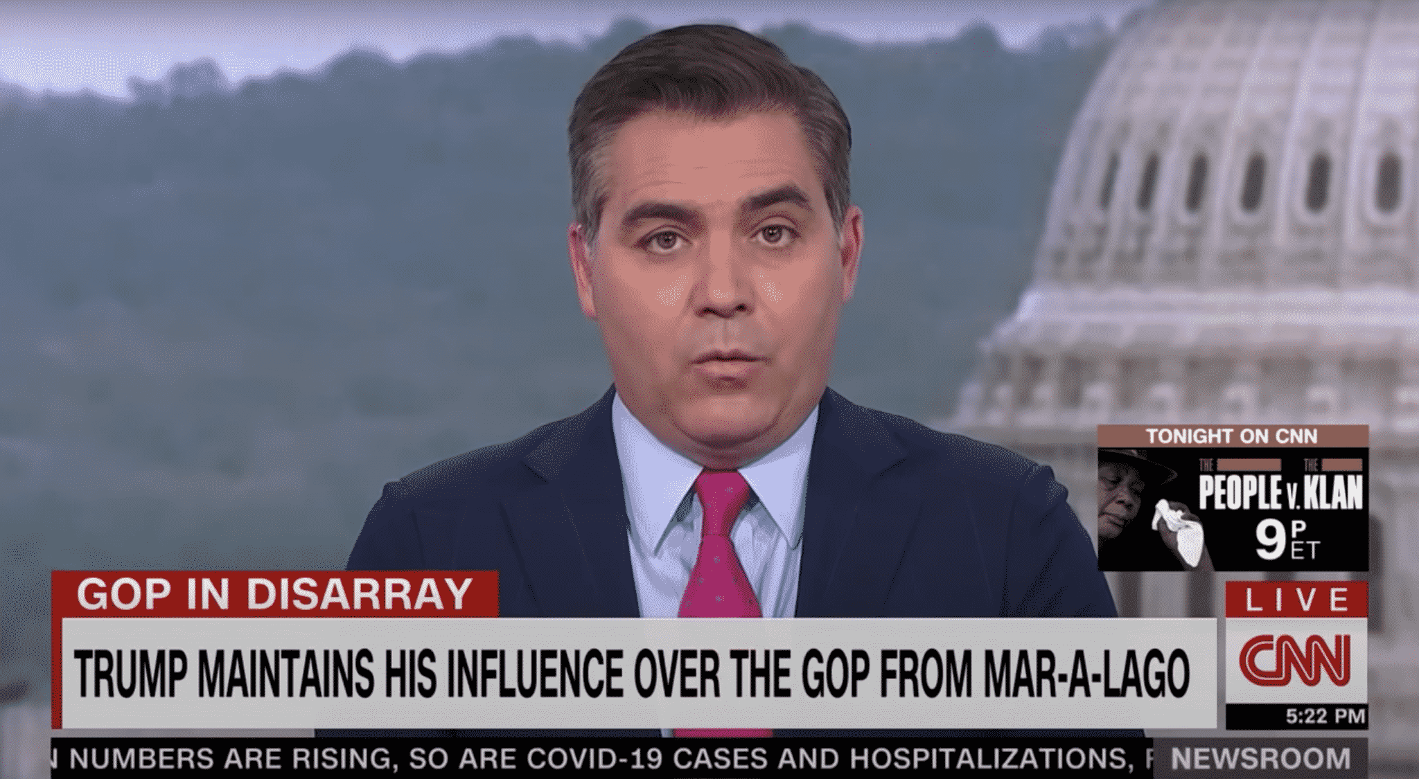 CNN’s Jim Acosta Slams Trump: Goes Through Every Day as a ‘Grievance Groundhog Day’