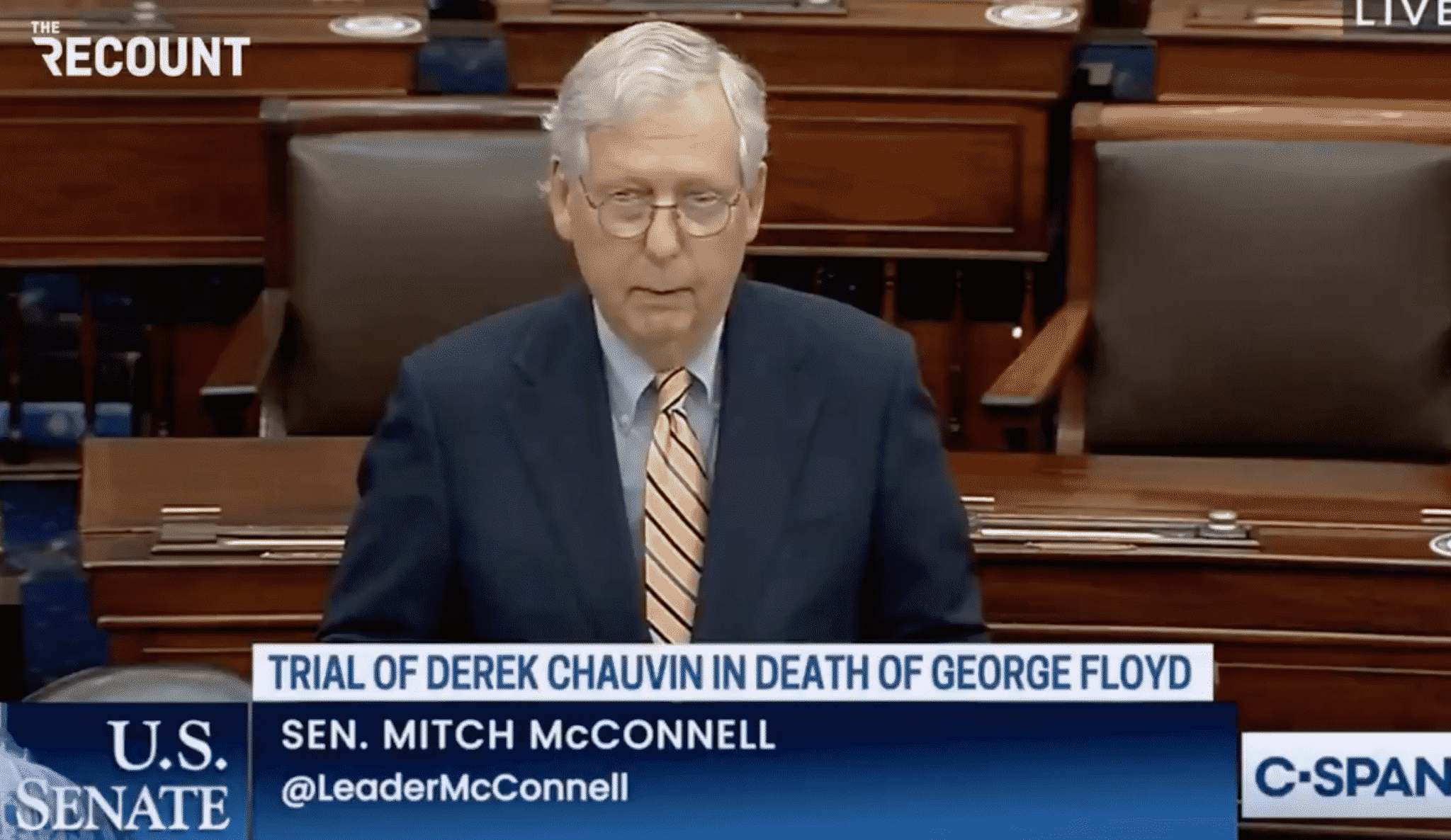 McConnell Rips Waters for Protest Remarks: ’Hard To Imagine Anything More Inappropriate’