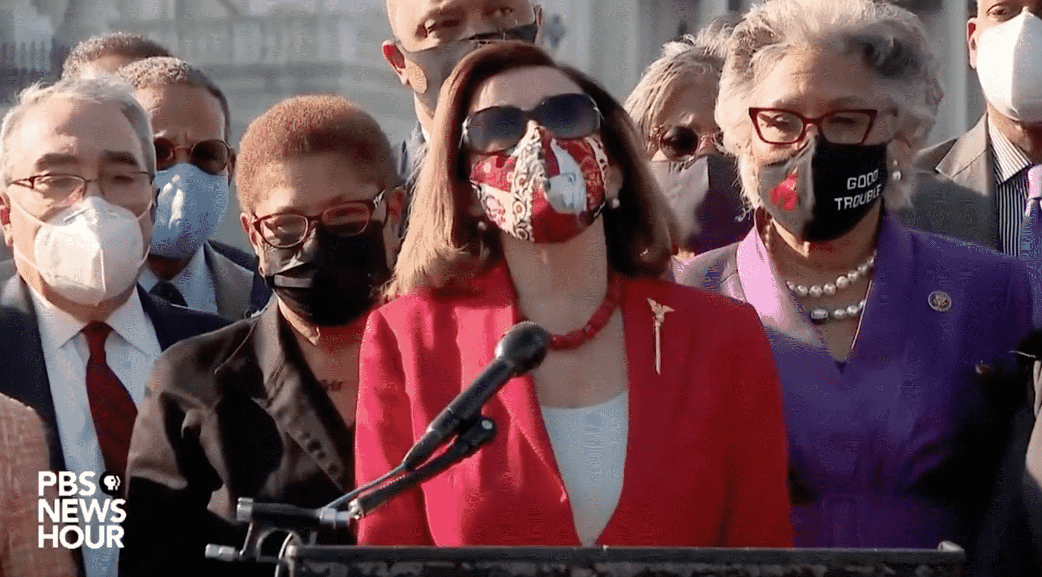 Pelosi Thanks George Floyd for ‘Sacrificing’ His Life