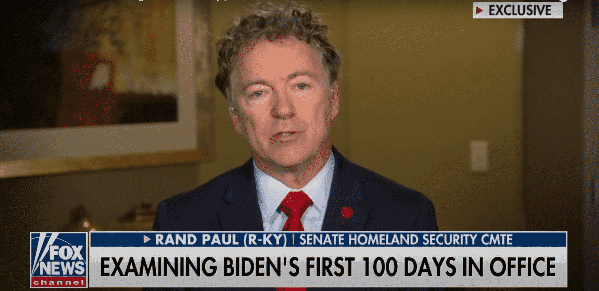 Rand Paul Rips Biden Over Unity Pledge: It Is ‘Biden’s Way or the Highway’