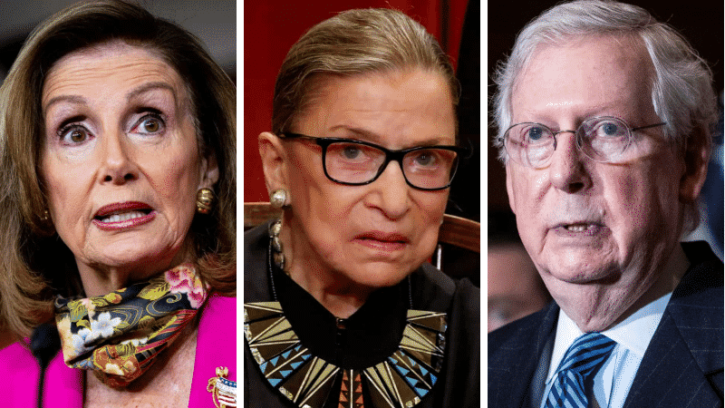 Pelosi: McConnell Rejected Proposal for Ginsburg To Lie in State in Capitol Rotunda